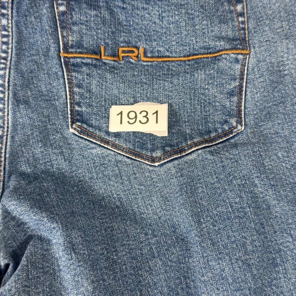 Lauren Ralph Lauren Jeans Womens 2 Blue Straight Leg Stretch Denim - Picture 8 of 9
